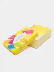 Желтый подарочная коробка, 21 х 15 х 7 см