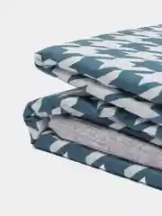 Морской 1.5 спальное  постельное белье на резинке