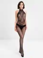 Белый эротический костюм, интимное белье, комбинезон в сетку