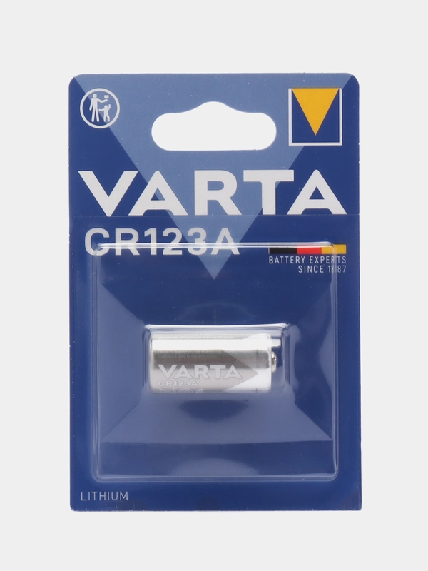 Батарейка Varta CR123 (CR123A) для фототехники