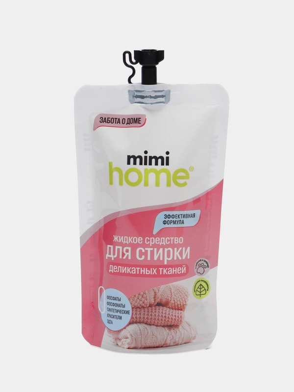 Жидкое средство для стирки деликатных тканей 100 мл, mimihome
