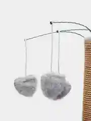 Серый спальное место с когтеточкой для кошек