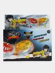 Красный волчок BeyBlade (Инфинити Гуро) с пусковым устройством