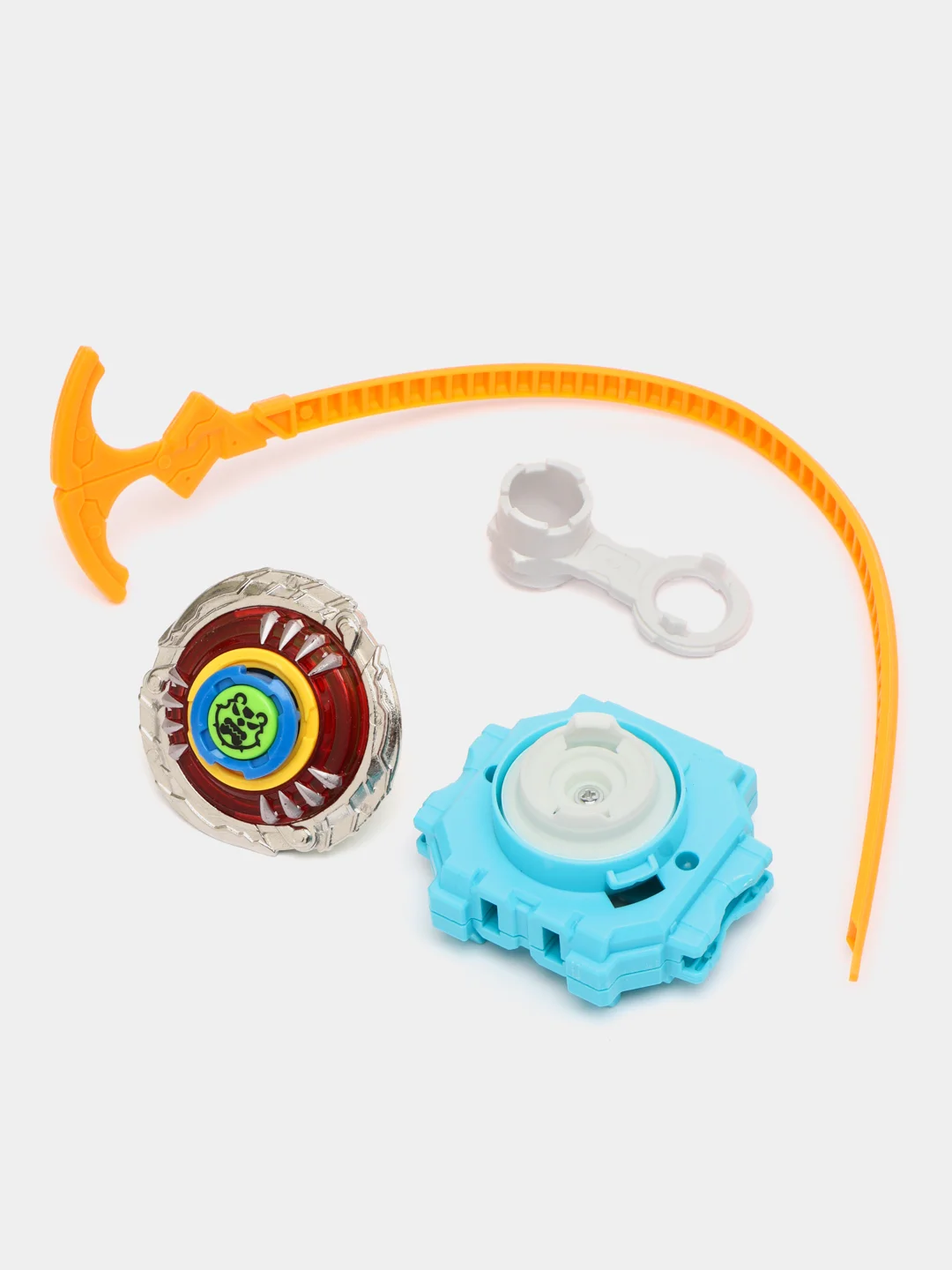 Синий волчок BeyBlade (Инфинити Надо) с пусковым устройством