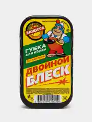 Двойной блеск Губка для обуви Стандарт бесцв
