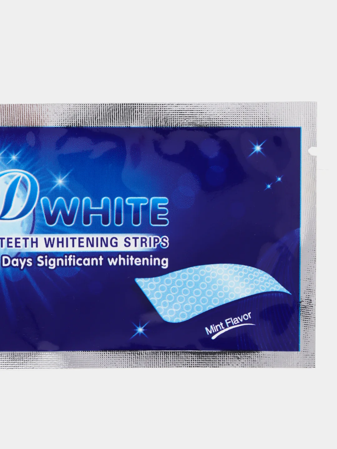 Синий отбеливающие полоски для зубов White 3D, 5D
