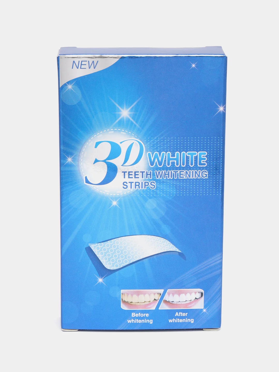 Синий отбеливающие полоски для зубов White 3D, 5D