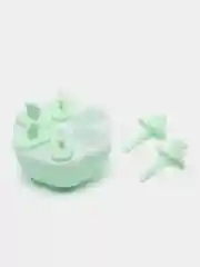 Мятный форма для мороженого и льда, 6 ячеек