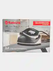 Парогенератор Sakura SA-3065CBK, керамическая подошва, 1.1 л, 2400Вт