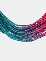 Бирюзовый сенегальские косы, афрокосички, афро Косы "Зи-Зи", канекалон зизи "Африканские косички"