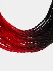 Красный сенегальские косы, афрокосички, афро Косы "Зи-Зи", канекалон зизи "Африканские косички"