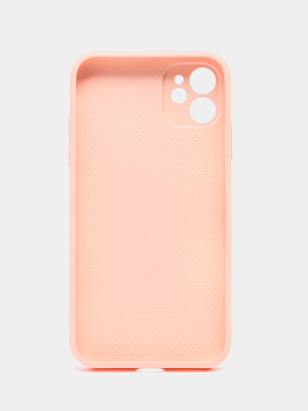 Пудровый чехол стеклянный для iPhone (Айфон) 11 с защитой камеры
