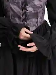 Угольный лёгкое платье-туника