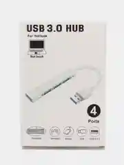 USB HUB 3.0 на 4 порта, концентратор, разветвитель, 3х USB 2.0 + 1 USB 3.0, юсб хаб