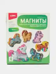 Набор для детского творчества. Фигурки на магнитах "Пони". Lori