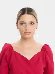 Белый серьги длинные в золоте и серебре