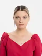 Лимонный серьги длинные в золоте и серебре