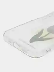 Белый чехол на iPhone 11/15/12/13/14/Pro Max/Plus (Айфон про макс) прозрачный, силиконовый