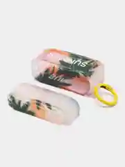 Оранжевый чехол для наушников Apple AirPods 1 / Pro 2 / 3, силиконовый