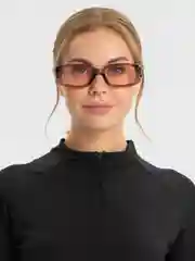 Коралловый солнцезащитные очки женские, прямоугольные. MIRSEE