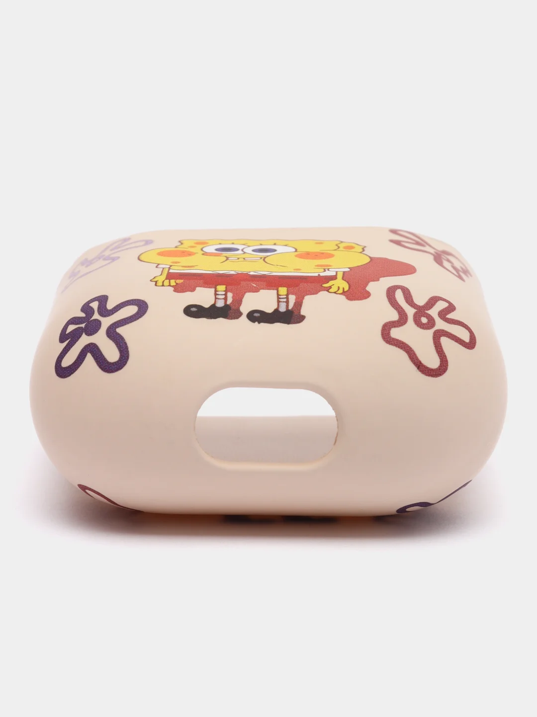 Белый чехол для наушников Apple AirPods 1 / Pro 2 / 3, силиконовый
