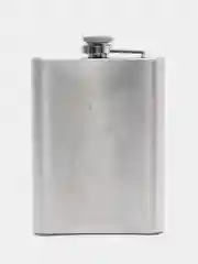 Вишнёвый фляжка из нержавеющей стали, Лучший охотник, фляга 9 oz (240 мл)