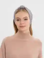 Серый повязка на голову