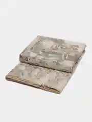 Бежевый двухспальное постельное белье на резинке