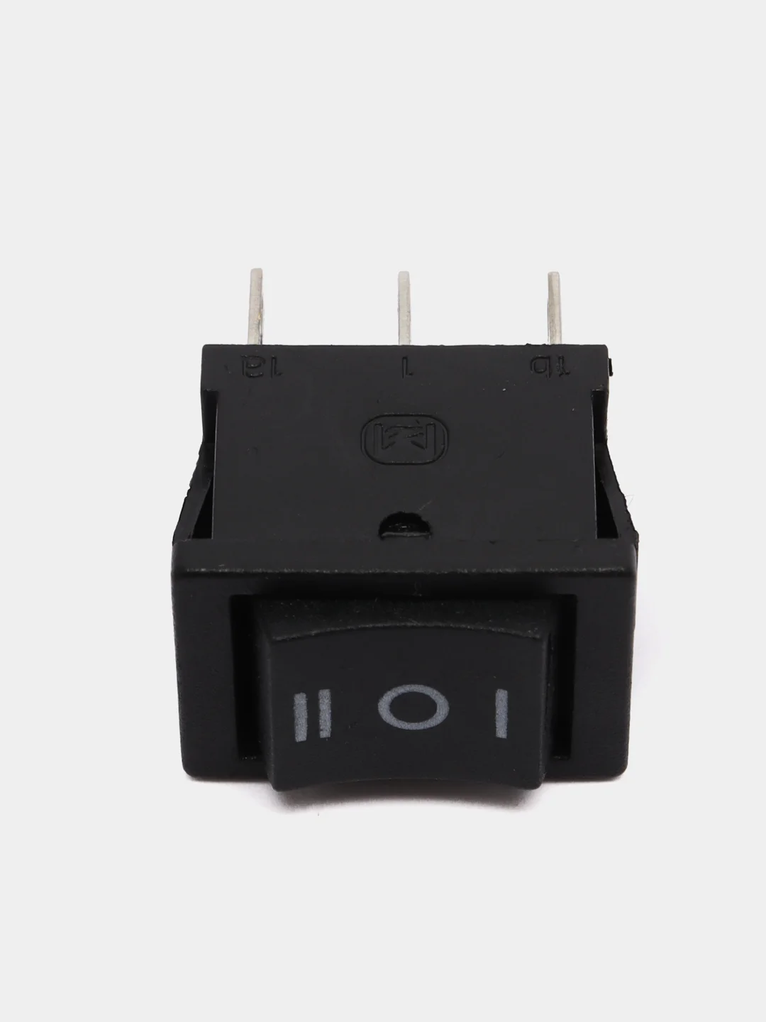 Переключатель KCD1-203 B/6P on-off-on черный (6A 250VAC) (6 контактов)