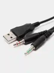 Розовый игровые наушники G60 USB 7.1 jack 3.5 мм, наушники для компьютера, PS4, PS5, Xbox