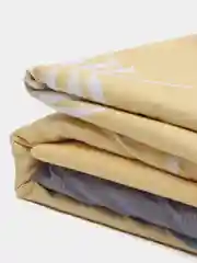 Желтый двухспальное постельное белье на резинке
