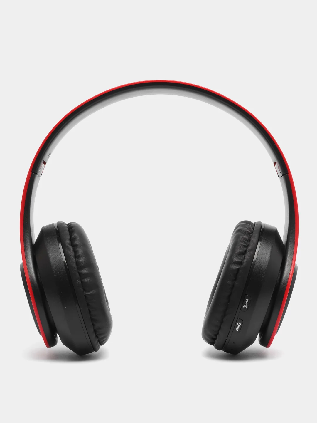 Красный наушники беспроводные B39, складные, RGB-подсветка, Bluetooth 5.0, встроенный MP3 microSD