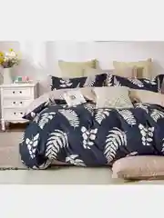 Черный двухспальное постельное белье на резинке