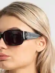 Черный очки солнцезащитные, солнечные, модные