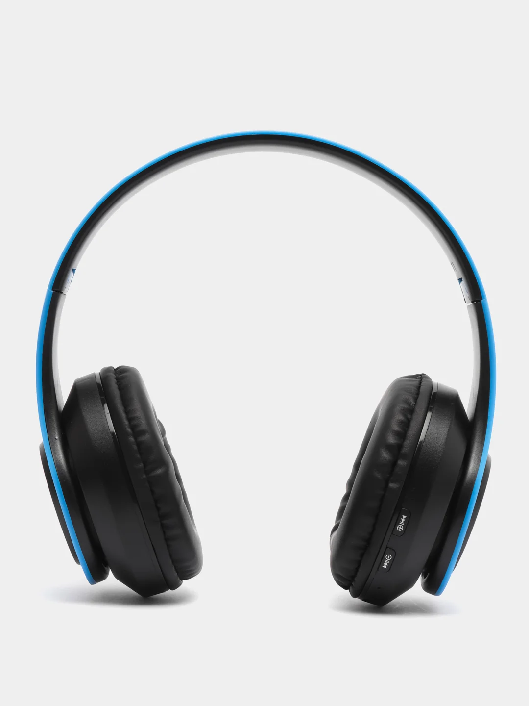Синий наушники беспроводные B39, складные, RGB-подсветка, Bluetooth 5.0, встроенный MP3 microSD