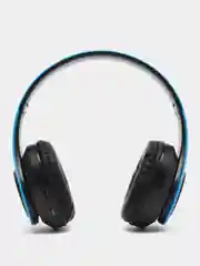 Синий наушники беспроводные B39, складные, RGB-подсветка, Bluetooth 5.0, встроенный MP3 microSD