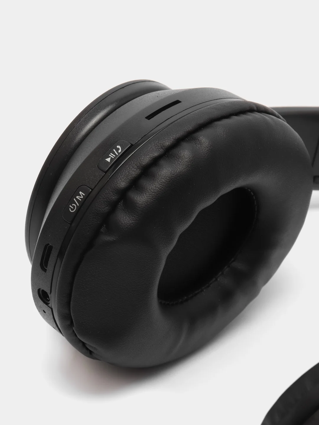 Черный наушники беспроводные B39, складные, RGB-подсветка, Bluetooth 5.0, встроенный MP3 microSD