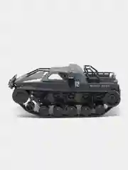 Радиоуправляемый гусеничный серый вездеход- G2061