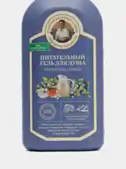 Рецепты бабушки Агафьи, гель для душа, черничные сливки, питательный, 500 мл