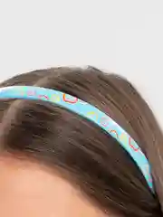 Голубой ободок для волос
