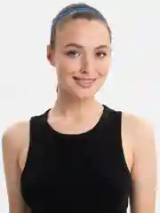 Синий повязка на голову спортивные узкие