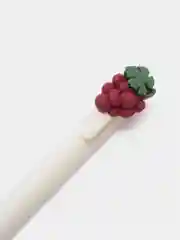 Вишнёвый ручка гелевая с мультяшными фигурками