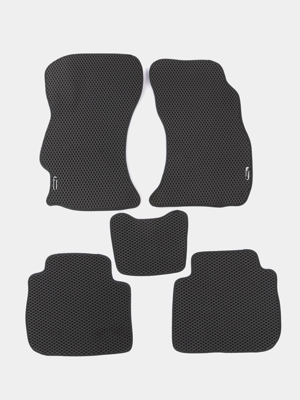 Автомобильные коврики EVA НА SUBARU FORESTER IV (SJ) 2012-2018, 3D лапа, серые