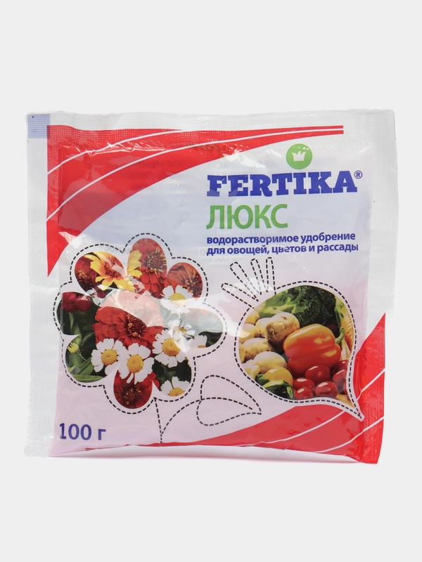 Фертика люкс Fertika водорастворимое удобрение, 100 г