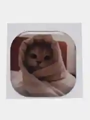 Милые 3Д наклейки кот
