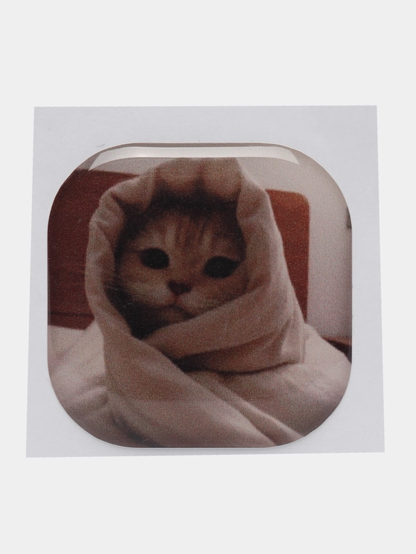 Милые 3Д наклейки кот