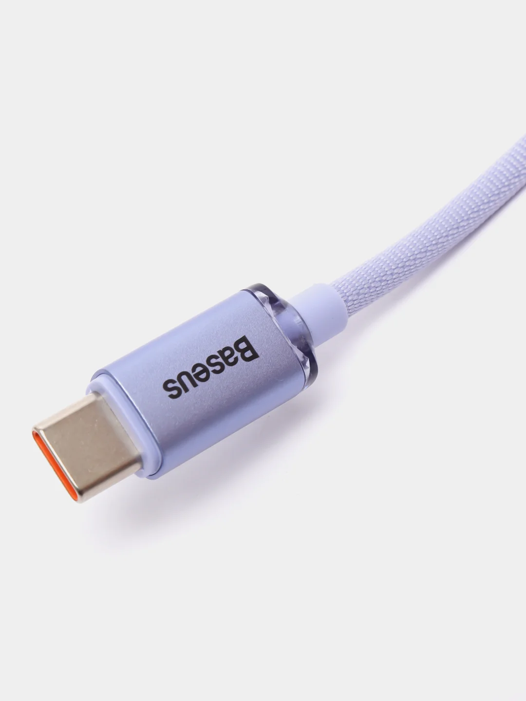 Пурпурный кабель Baseus Crystal Fast Charging Data Cable Type-C to Lightning 20W 1,2-2 m (для iPhone)