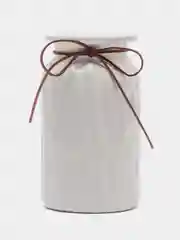 Белый ваза настольная, керамика