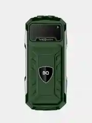 Тёмно-зелёный мобильный телефон BQ 2817 Tank Quattro Power, кнопочный, АКБ 5000 мАч