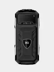 Черный мобильный телефон BQ 2817 Tank Quattro Power, кнопочный, АКБ 5000 мАч